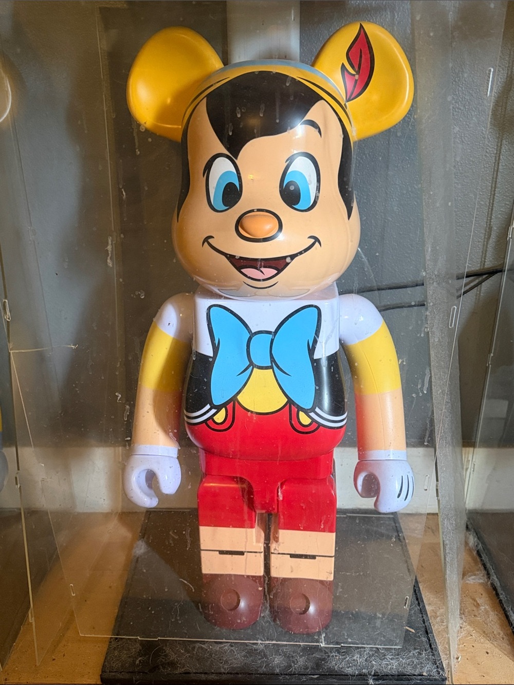 Pinocchio Bearbrick 1000% with box